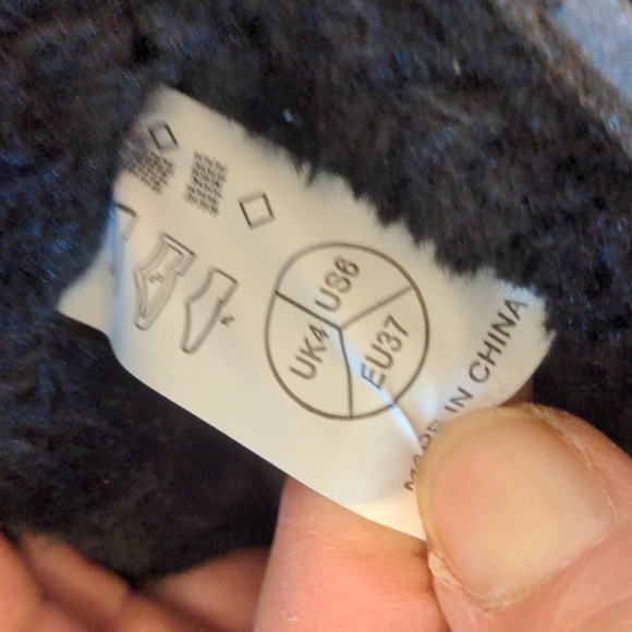 Polar Women's Zip/Lace-Up Black Quilted Boot, Size 6 - Picture 8 of 12